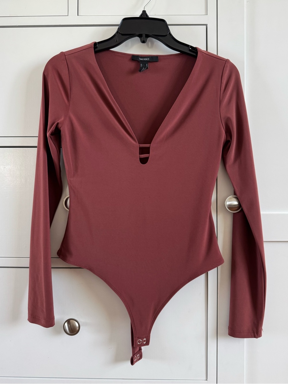 Forever 21 long sleeve bodysuit